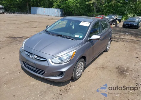 2015 Hyundai Accent Gs from USA, damaged, VIN KMHCT5AE5FU200008